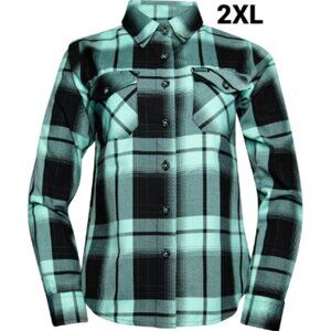 DIXXON Flannel PUMPER Limited Edition Women's Flannel Shirt - 2XL
